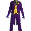 Charades Men's Joker Costume -Wonderful Halloween Costumes Shop mens joker costume