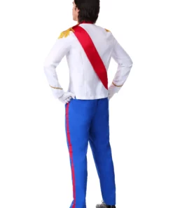 Fun Costumes Men's Plus Size Charming Prince Costume -Wonderful Halloween Costumes Shop mens plus size charming prince costume back