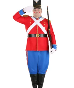 Fun Costumes Plus Size Men's Toy Soldier Costume