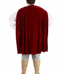 Fun Costumes The Prince Costume For Plus Size Men From Disney's Snow White -Wonderful Halloween Costumes Shop mens plus snow white prince costume alt 2