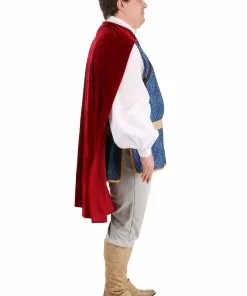 Fun Costumes The Prince Costume For Plus Size Men From Disney's Snow White -Wonderful Halloween Costumes Shop mens plus snow white prince costume alt 4