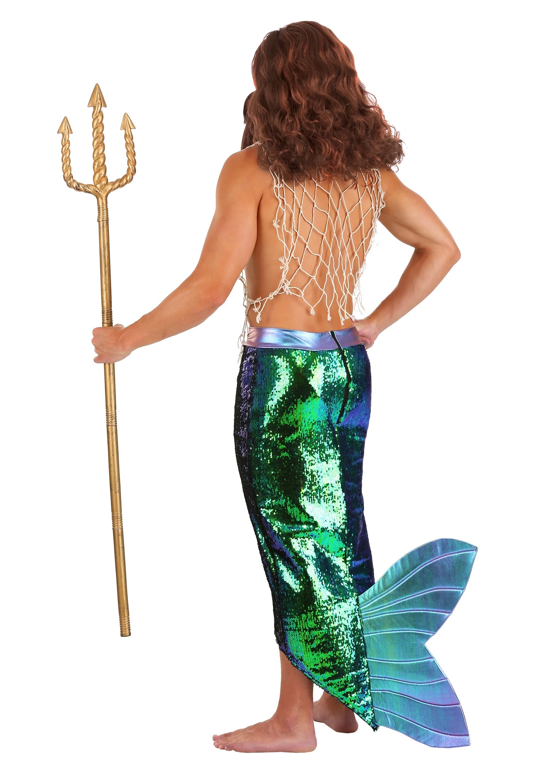 Fun Costumes Salty Merman Costume For Men 4 Fun Costumes Salty Merman Costume For Men - Image 2