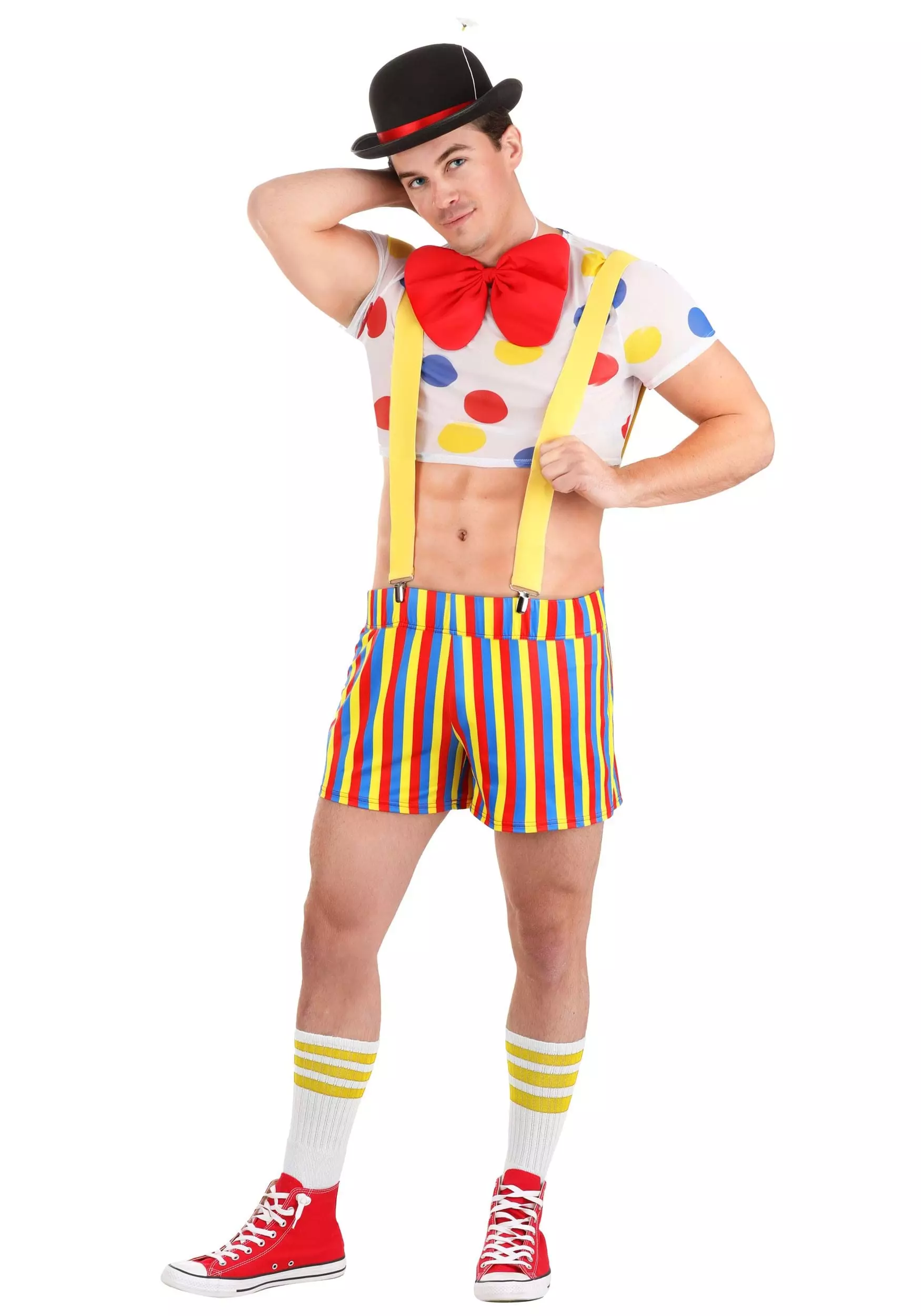 Armada Men's Sexy Clown Costume 3 Armada Men's Sexy Clown Costume