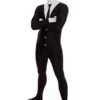 Morphsuits Men's Slenderman Morphsuit Costume -Wonderful Halloween Costumes Shop mens slenderman morphsuit