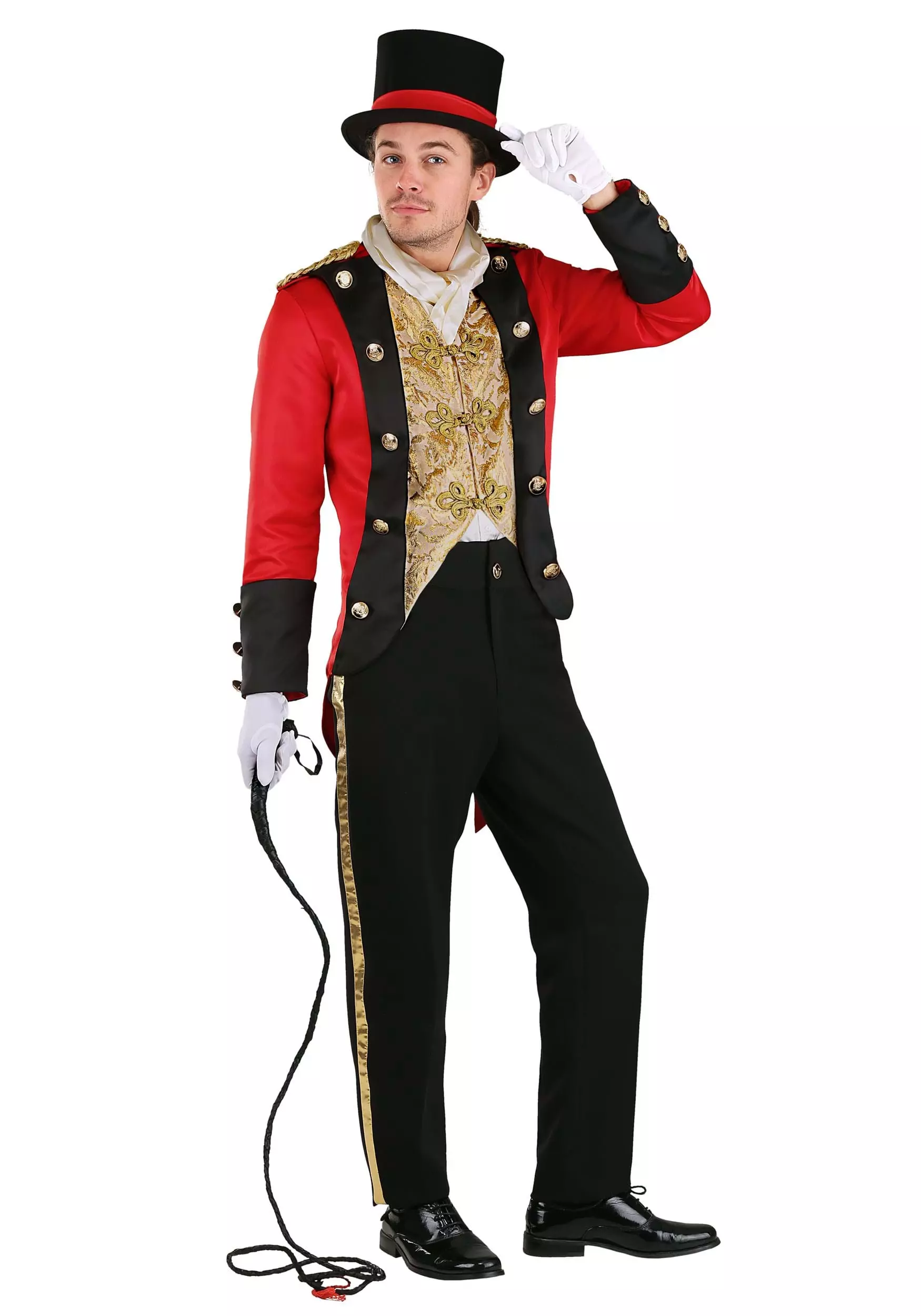 A Leading Role Spotlight Ringmaster Men's Costume 4 A Leading Role Spotlight Ringmaster Men's Costume - Image 2
