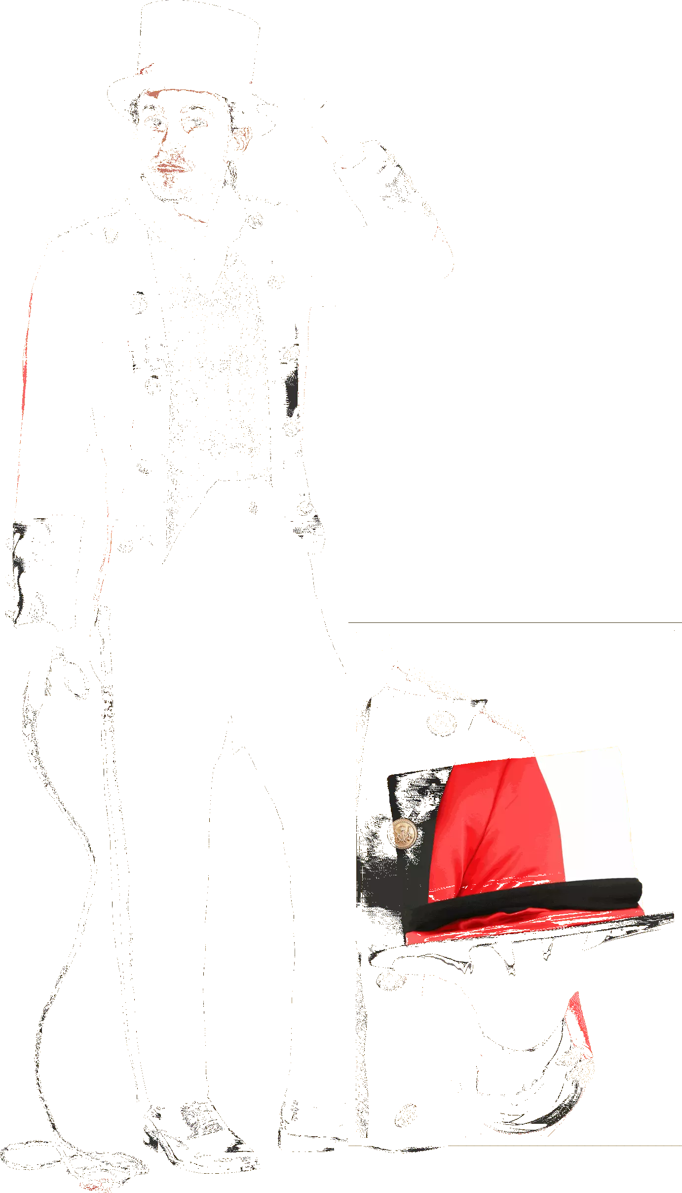 A Leading Role Spotlight Ringmaster Men's Costume 3 A Leading Role Spotlight Ringmaster Men's Costume