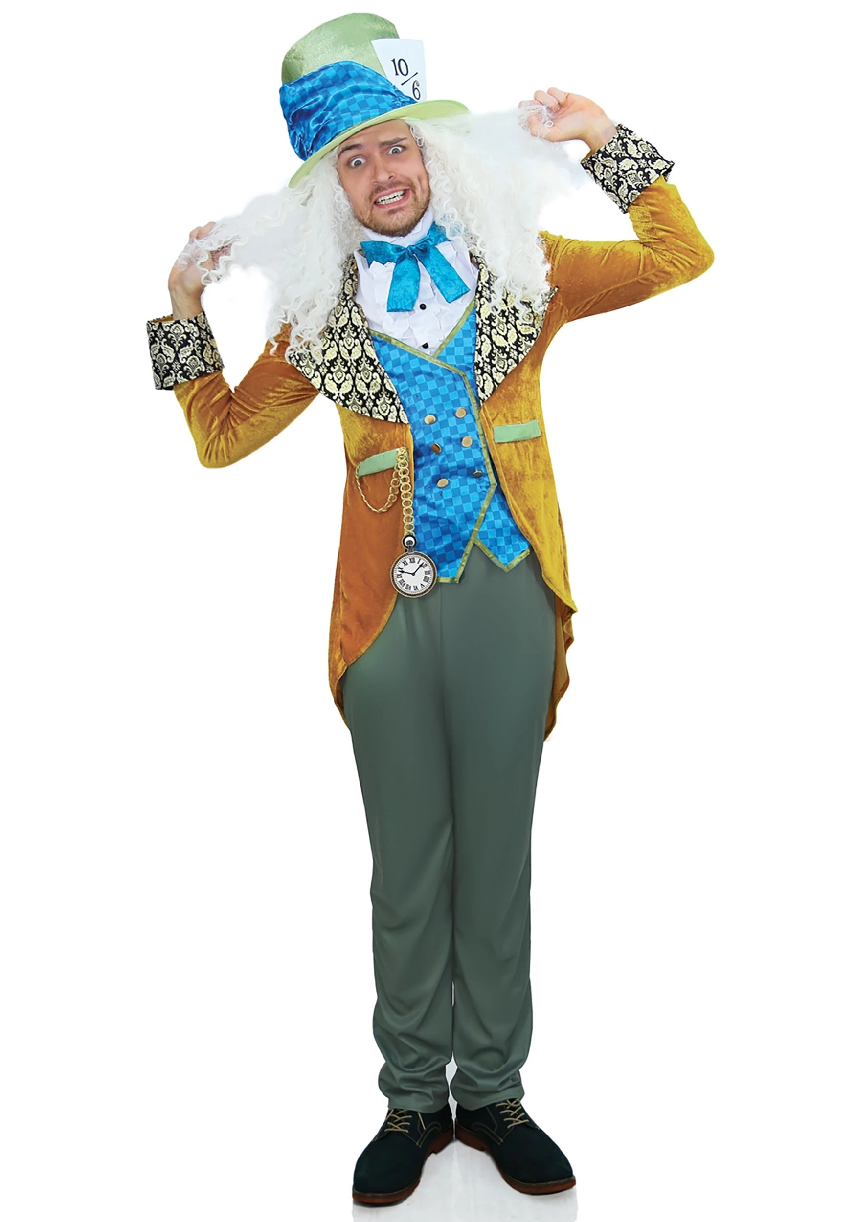 LEG AVENUE Men's Storybook Mad Hatter Costume 6 LEG AVENUE Men's Storybook Mad Hatter Costume - Image 4