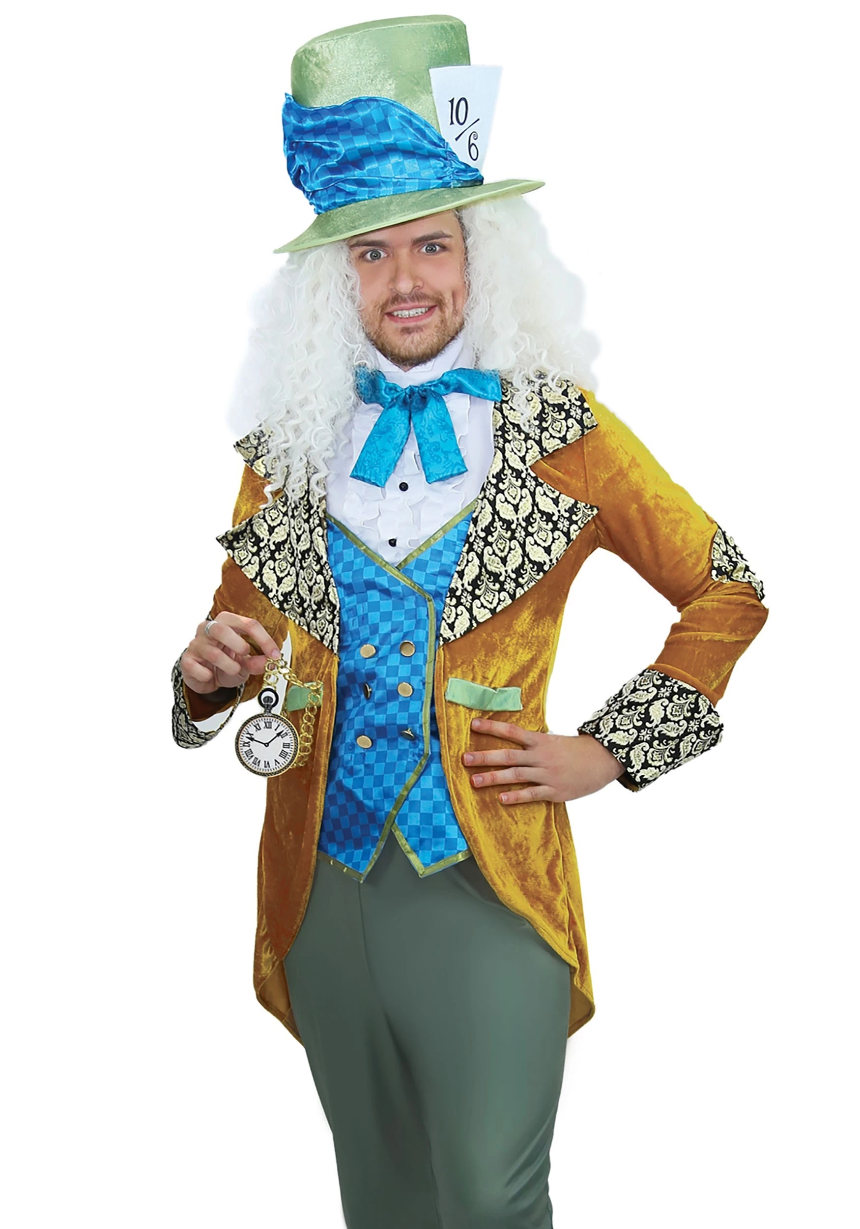 LEG AVENUE Men's Storybook Mad Hatter Costume 3 LEG AVENUE Men's Storybook Mad Hatter Costume