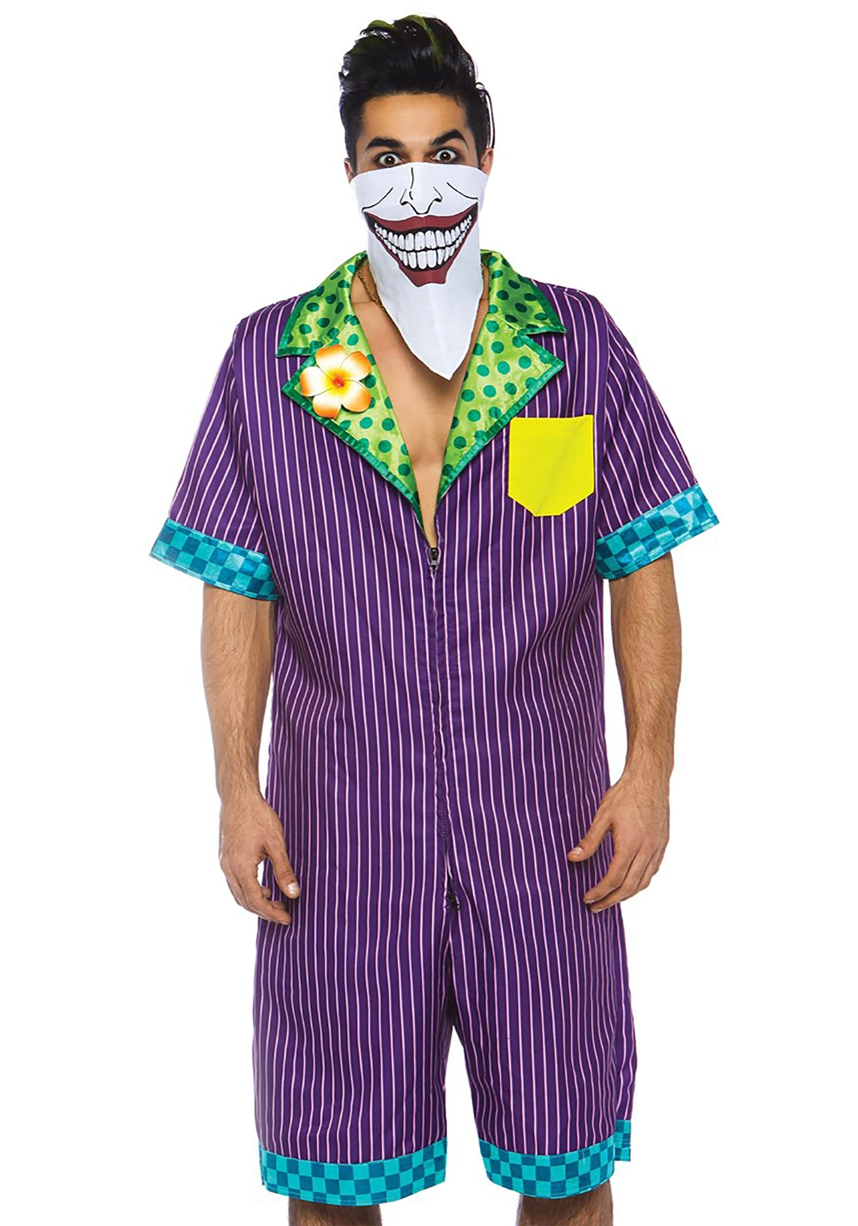 LEG AVENUE Men's Super Villain RompHim Costume 3 LEG AVENUE Men's Super Villain RompHim Costume