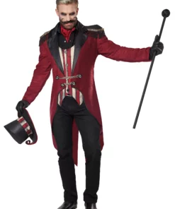 California Costume Collection Wicked Ringmaster Costume For Men -Wonderful Halloween Costumes Shop mens wicked ringmaster costume alt 2