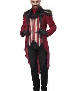 California Costume Collection Wicked Ringmaster Costume For Men -Wonderful Halloween Costumes Shop mens wicked ringmaster costume alt 3