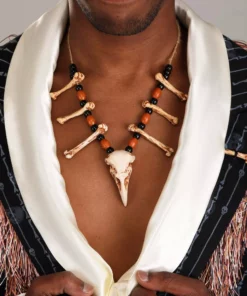 A Leading Role Witch Doctor Costume For Men -Wonderful Halloween Costumes Shop mens witch doctor costume alt 3