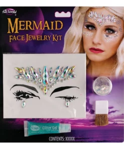 Fun World Mermaid Face Jewelry Kit