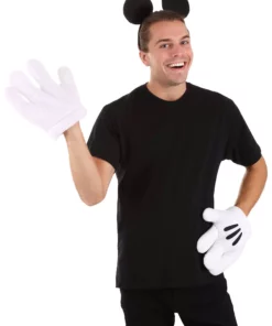 Elope Women's Mickey Ears & Glove Set -Wonderful Halloween Costumes Shop mickey ears glove set alt 3