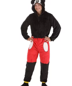 MJC International Adult Mickey Super Minky Union Suit