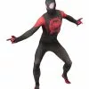Rubies Costume Co. Inc Miles Morales Spider-Man 2nd Skin Adult Costume 1 Rubies Costume Co. Inc Miles Morales Spider-Man 2nd Skin Adult Costume -Wonderful Halloween Costumes Shop miles morales spider man 2nd skin adult costume
