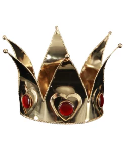 Elope Mini Queen Of Hearts Costume Crown For Adults