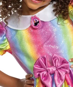 Disguise Minnie Mouse Rainbow Minnie Toddler Costume 10 Disguise Minnie Mouse Rainbow Minnie Toddler Costume -Wonderful Halloween Costumes Shop minnie mouse rainbow minnie toddler costume alt 3