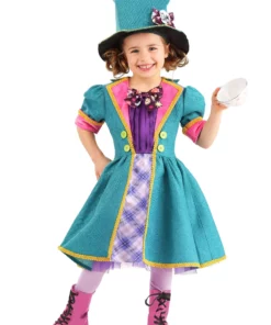 Savvy Garments Toddler Mischievous Mad Hatter Costume