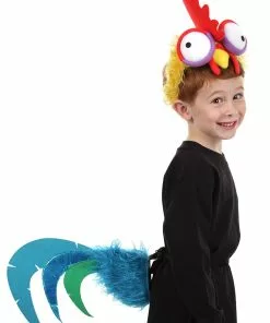 Elope Disney Moana Hei Hei Headband & Tail Kit -Wonderful Halloween Costumes Shop moana hei hei headband tail kit alt 1
