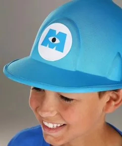 Elope Disney Monsters Inc Hard Hat Costume Accessory For Kids -Wonderful Halloween Costumes Shop monsters inc hard hat accessory alt 2
