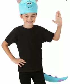 Elope Disney Monsters Inc Sulley Soft Costume Hat And Tail Kit For Kids