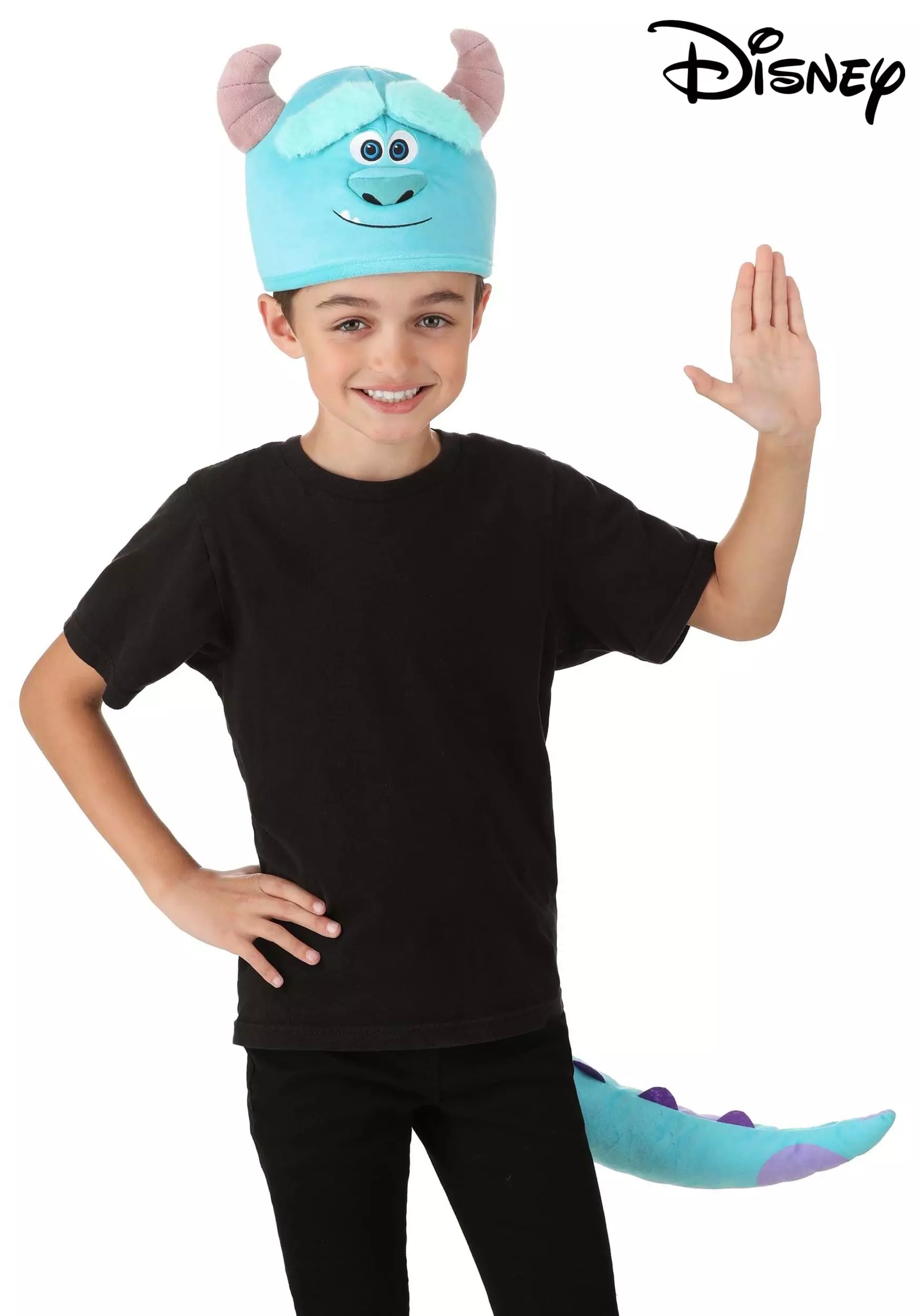 Elope Disney Monsters Inc Sulley Soft Costume Hat And Tail Kit For Kids 3 Elope Disney Monsters Inc Sulley Soft Costume Hat And Tail Kit For Kids