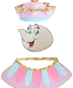 Elope Disney Women's Mrs. Potts Costume Accessory Kit -Wonderful Halloween Costumes Shop mrs potts costume kit alt 5