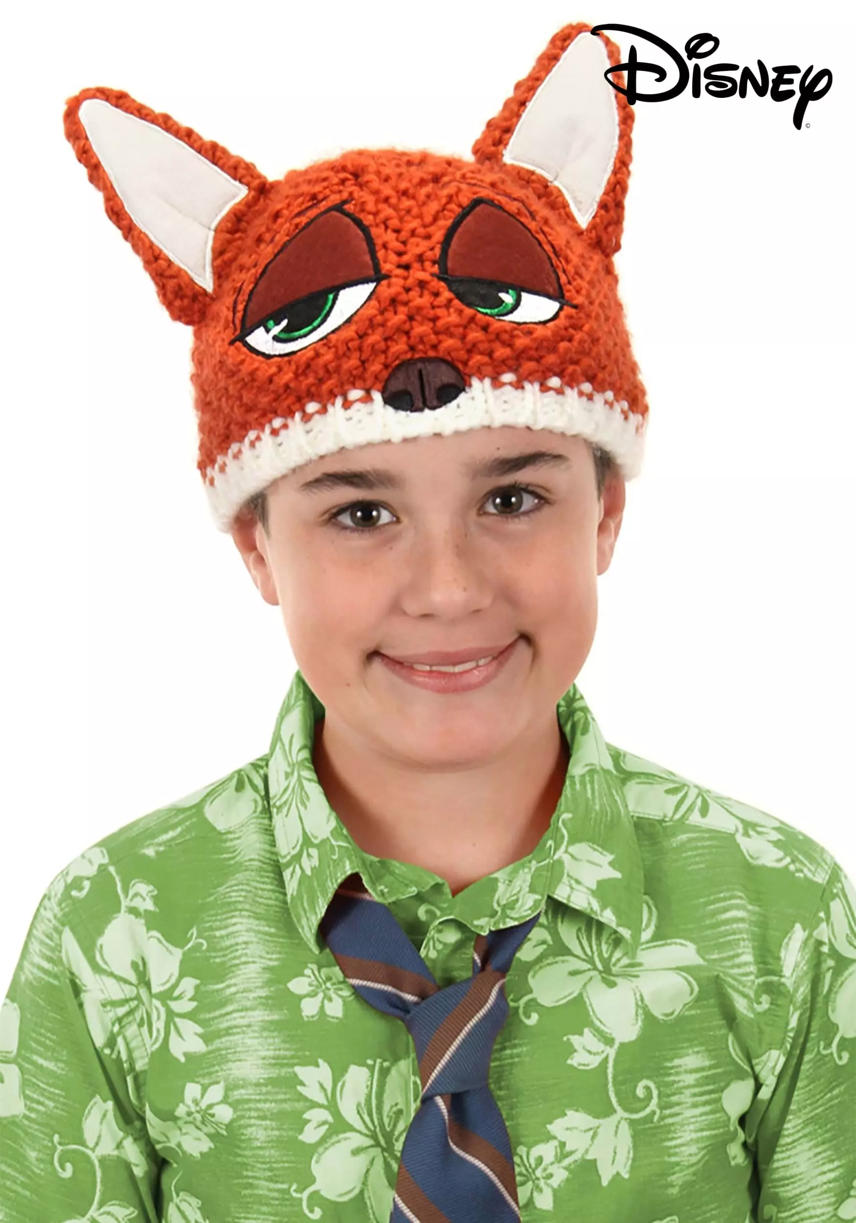 Elope Disney Nick Wilde Costume Knit Beanie 3 Elope Disney Nick Wilde Costume Knit Beanie