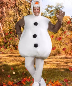M&R TOY CO., LTD Disney Plus Size Olaf Frozen Costume