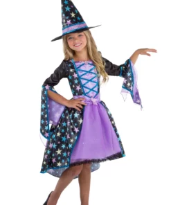 LF Products Pte. Ltd. Girl's Pastel Candy Witch Costume