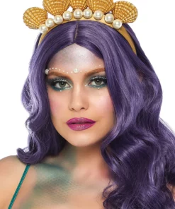 LEG AVENUE Pearl Shell Mermaid Headband