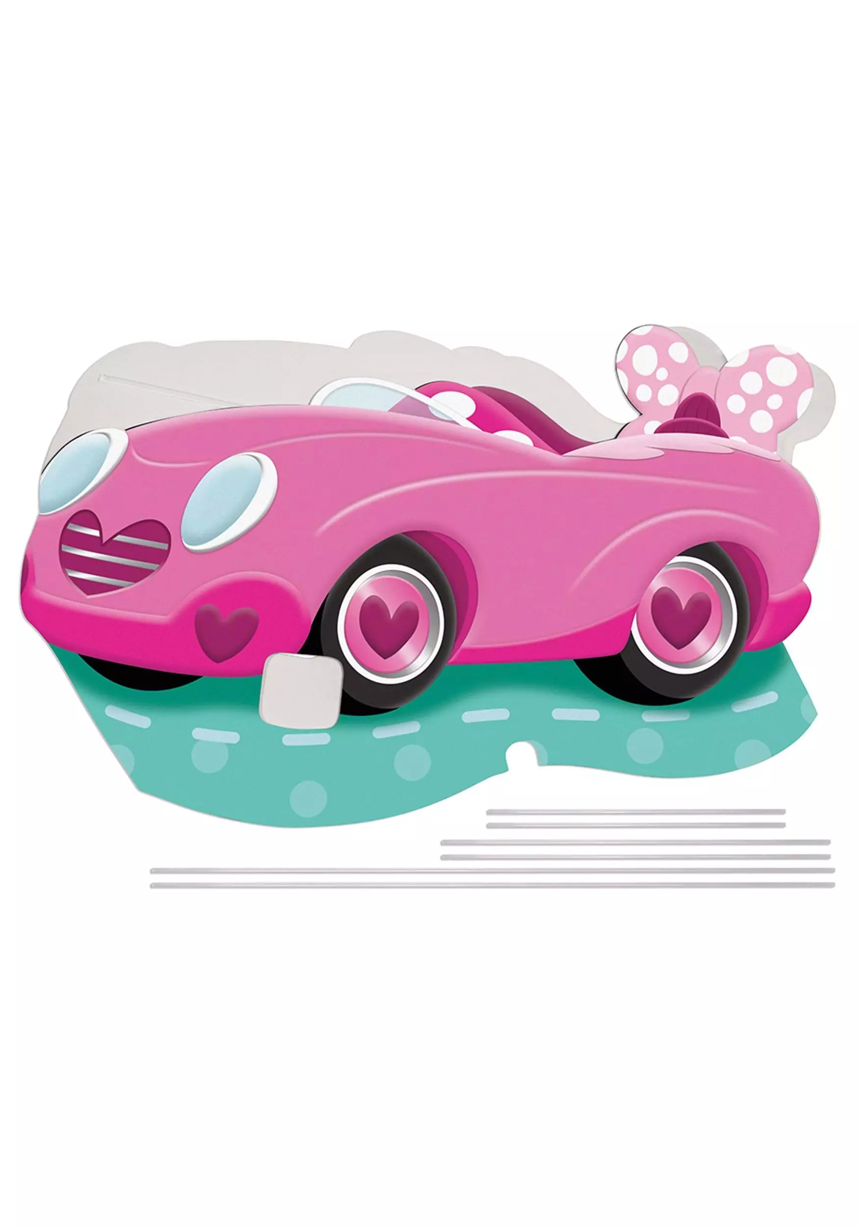 Disguise Adaptive Pink Minnie Wheelchair Cover Costume 4 Disguise Adaptive Pink Minnie Wheelchair Cover Costume - Image 2