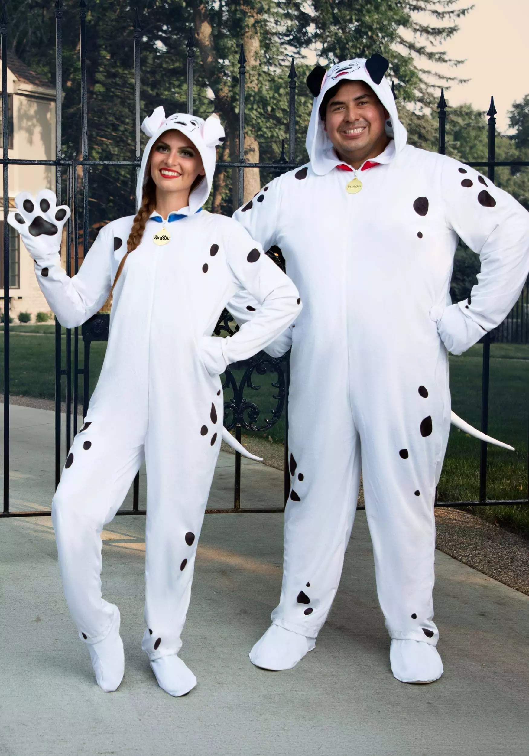 Fun Costumes Pongo Costume For Plus Size Men From Disney's 101 Dalmatians 4 Fun Costumes Pongo Costume For Plus Size Men From Disney's 101 Dalmatians - Image 2