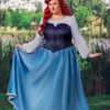 Armada Disney Plus Size Little Mermaid Ariel Costume Dress For Women -Wonderful Halloween Costumes Shop plus size ariel blue dress costume 2