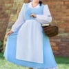 Fun Costumes Belle Blue Dress Costume For Plus Size Women From Disney's Beauty And The Beast -Wonderful Halloween Costumes Shop plus size beauty and the beast belle blue dress costume 2