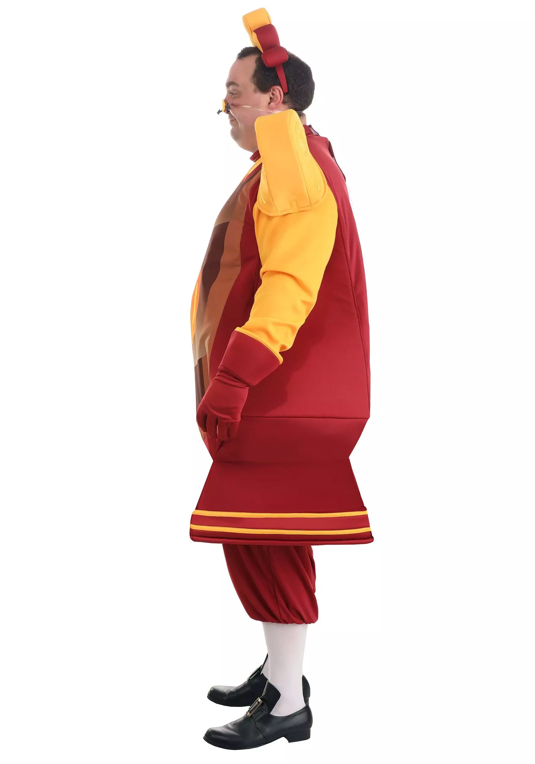 Fun Costumes Cogsworth Costume For Plus Size Men From Disney's Beauty And The Beast 6 Fun Costumes Cogsworth Costume For Plus Size Men From Disney's Beauty And The Beast - Image 4