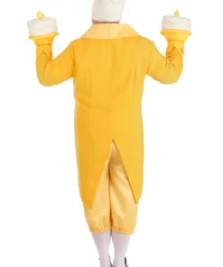 Fun Costumes Lumiere Costume For Plus Size Men From Disney's Beauty And The Beast -Wonderful Halloween Costumes Shop plus size beauty and the beast lumiere costume alt 4