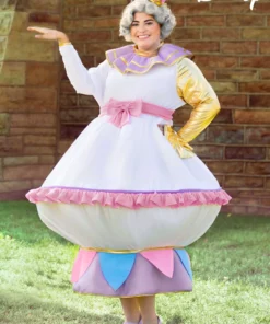 Fun Costumes Mrs. Potts Costume For Plus Size Women From Disney's Beauty And The Beast