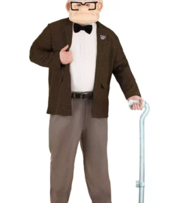 Fun Costumes Plus Size Carl Disney UP Costume For Men -Wonderful Halloween Costumes Shop plus size carl up costume alt 9