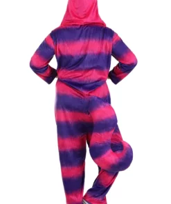 Fun Costumes Cheshire Cat Plus Size Onesie -Wonderful Halloween Costumes Shop plus size cheshire cat onesie alt 1