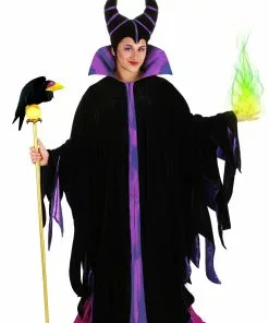 Fun Costumes Plus Size Classic Disney Maleficent Costume For Adults -Wonderful Halloween Costumes Shop plus size classic maleficent costume alt 8