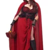 California Costume Collection Plus Size Dark Red Riding Hood Costume For Women -Wonderful Halloween Costumes Shop plus size dark red riding hood update1
