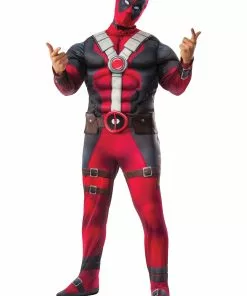 Rubies Costume Co. Inc Plus Size Deluxe Deadpool Movie Costume