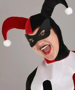 Jerry Leigh Deluxe Harley Quinn Plus Size Costume -Wonderful Halloween Costumes Shop plus size deluxe harley quinn costume alt 1