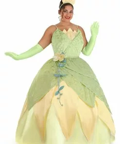 Armada Disney Princess And The Frog Women's Plus Size Deluxe Tiana Costume -Wonderful Halloween Costumes Shop plus size deluxe tiana costume alt 7