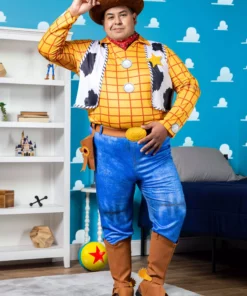 Fun Costumes Disney Deluxe Woody Toy Story Plus Size Costume For Men