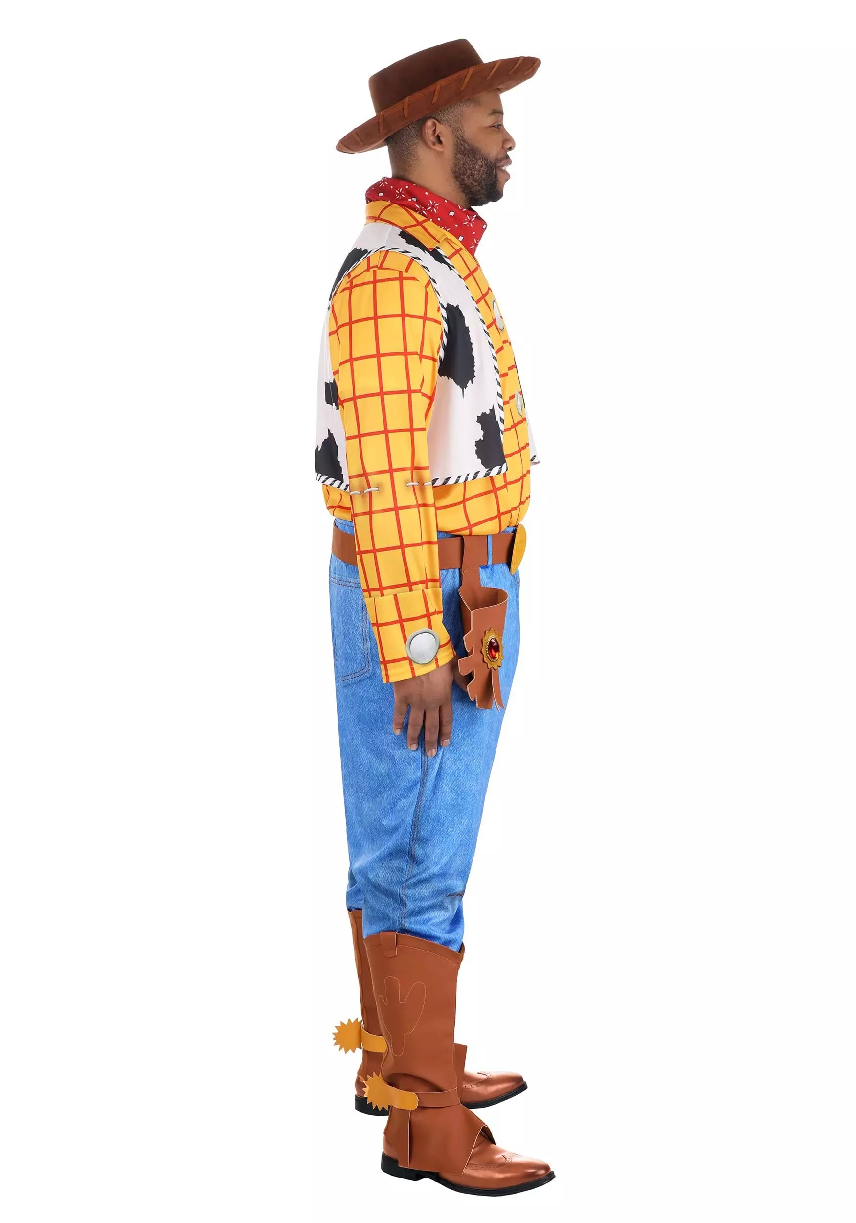 Fun Costumes Disney Deluxe Woody Toy Story Plus Size Costume For Men 12 Fun Costumes Disney Deluxe Woody Toy Story Plus Size Costume For Men - Image 10