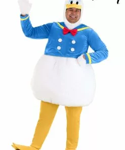 Fun Costumes Men's Plus Size Donald Duck Costume -Wonderful Halloween Costumes Shop plus size donald duck costume alt 3