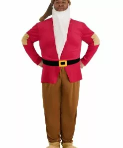 Fun Costumes Adult Plus Size Disney Snow White Grumpy Dwarf Costume -Wonderful Halloween Costumes Shop plus size grumpy dwarf costume alt 3